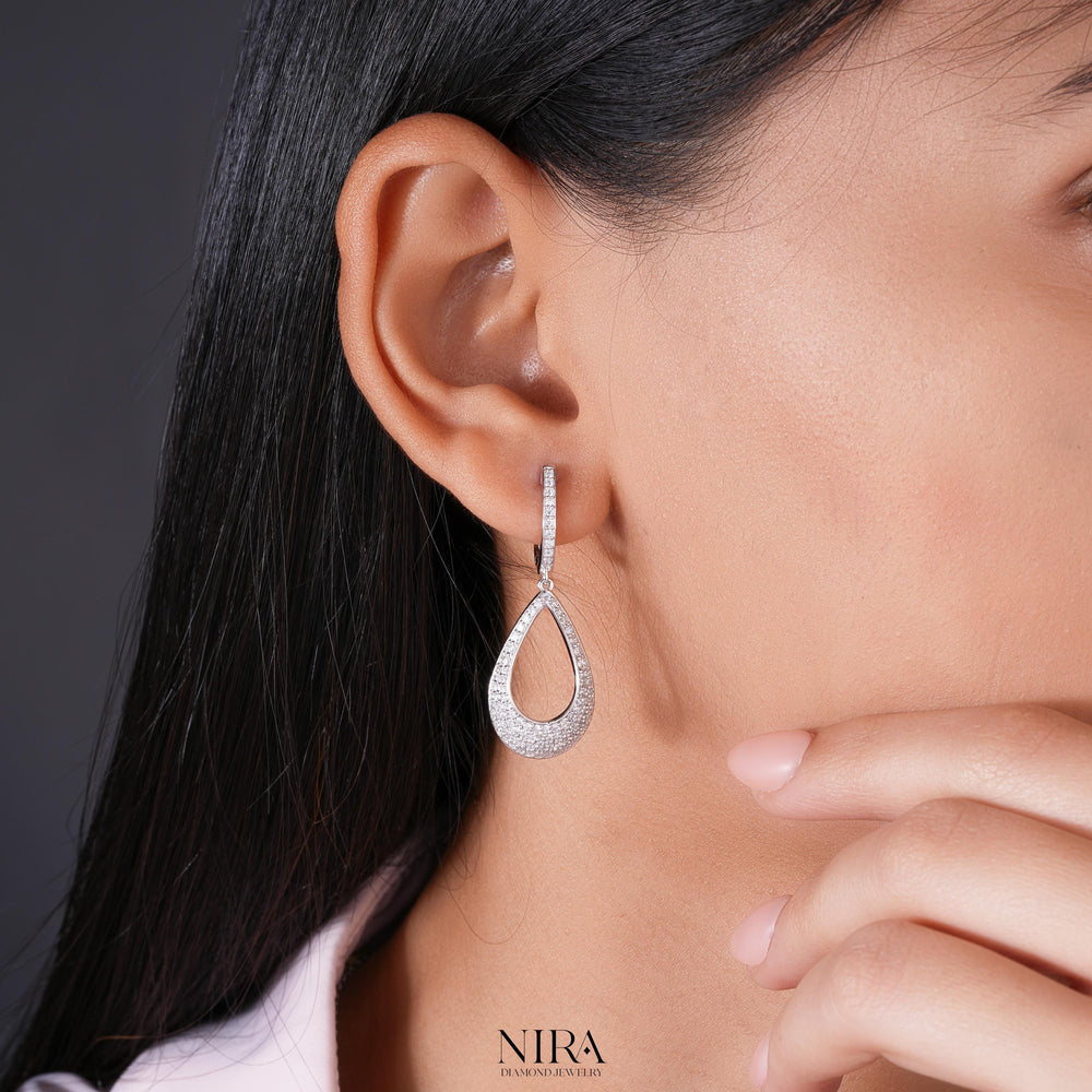 Hoop & Huggie Earrings - NIRA Diamond Jewelry