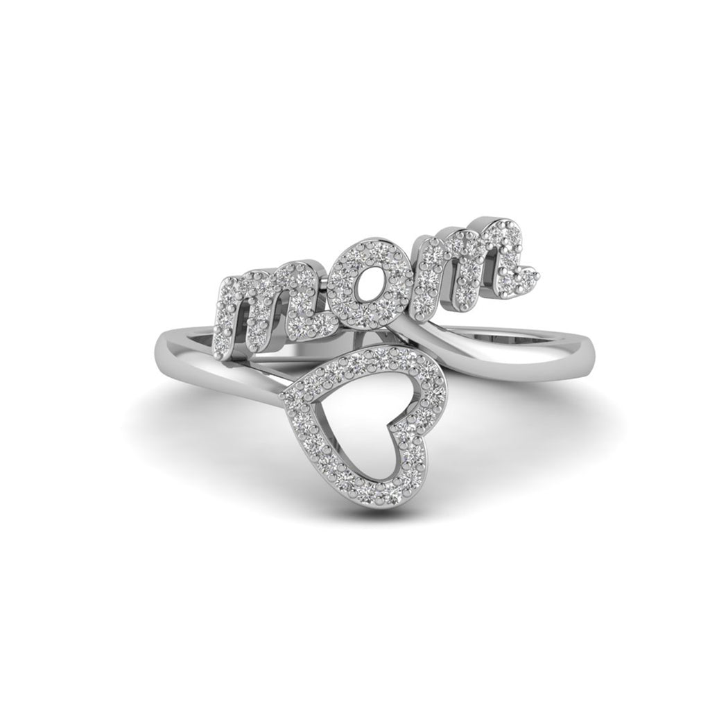 Heart Moissanite Statement Ring Dainty Fine Jewelry
