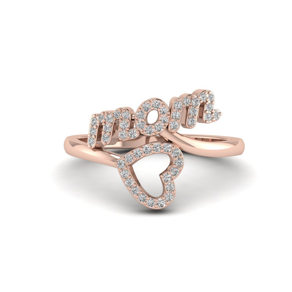 Heart Moissanite Statement Ring Dainty Fine Jewelry