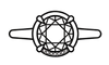 Hidden Halo Rings