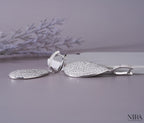 Moissanite Pave Statement Huggie Earrings Dainty Wedding Jewelry
